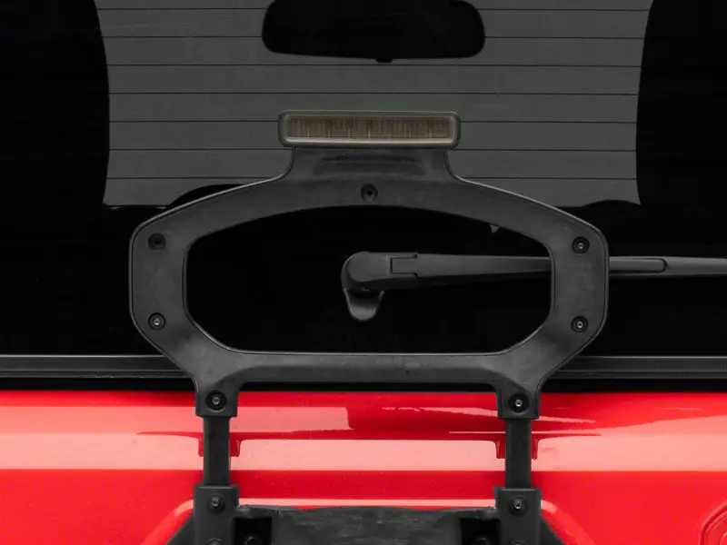 Raxiom Hyper Flash Led Third Brake Light – Smoked Lens For 2018–2023 Jeep Wrangler Jl 1