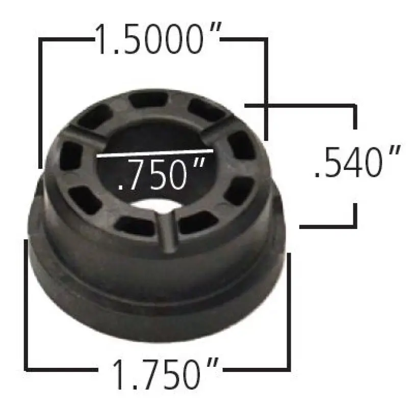 Ridetech Delrin Control Arm Bushing – Single Replacement, 1.5" Od / 0.750" Id / 0.785" Overall Length 1