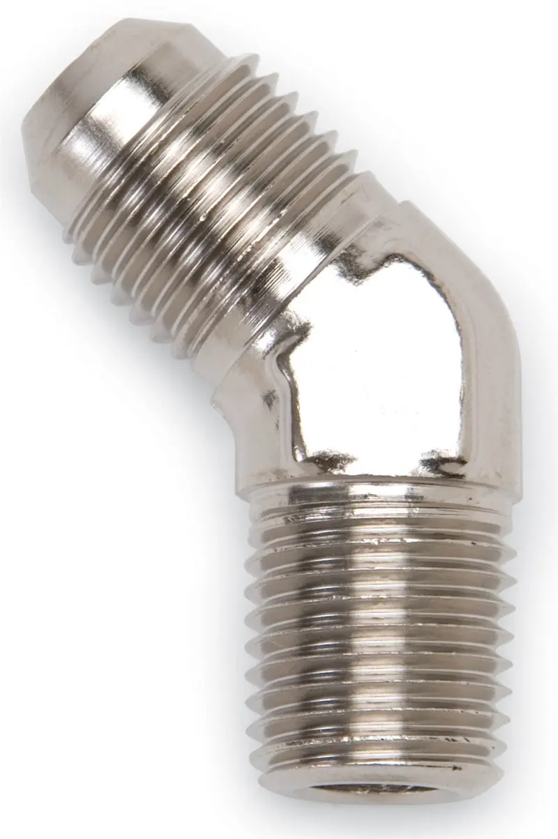 Russell Performance -10 An To 1/2" Npt Adapter – 45° Flare 1