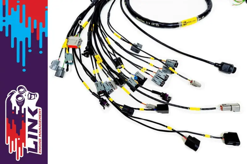 Rywire Honda B-Series Na Engine Harness With Link G4+ Ecu — 4 Injector Setup, No Emap/Boost Sensors, Adapter Required, Drop Ship Only 1