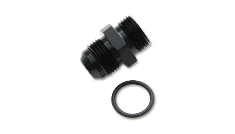 Vibrant -16An Flare-To-An Straight Cut Thread Adapter (1-1/6-12) With O-Ring Seal 1