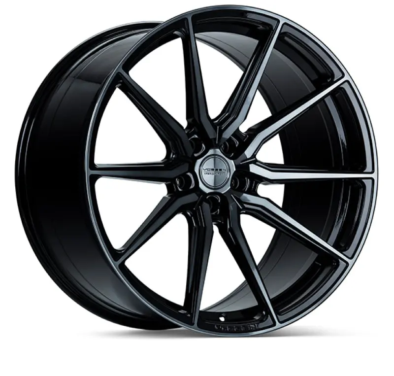 Vossen Hf-3 Gloss Black Double-Tinted Wheel: 20X8.5", 5X112, +40Mm Offset, Flat Face, 66.5Mm Cb 1