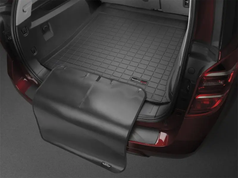 Weathertech Cargo Liner With Bumper Protector For 2017–2018 Cadillac Ct6 – Black, Heavy-Duty Thermoplastic Material 1