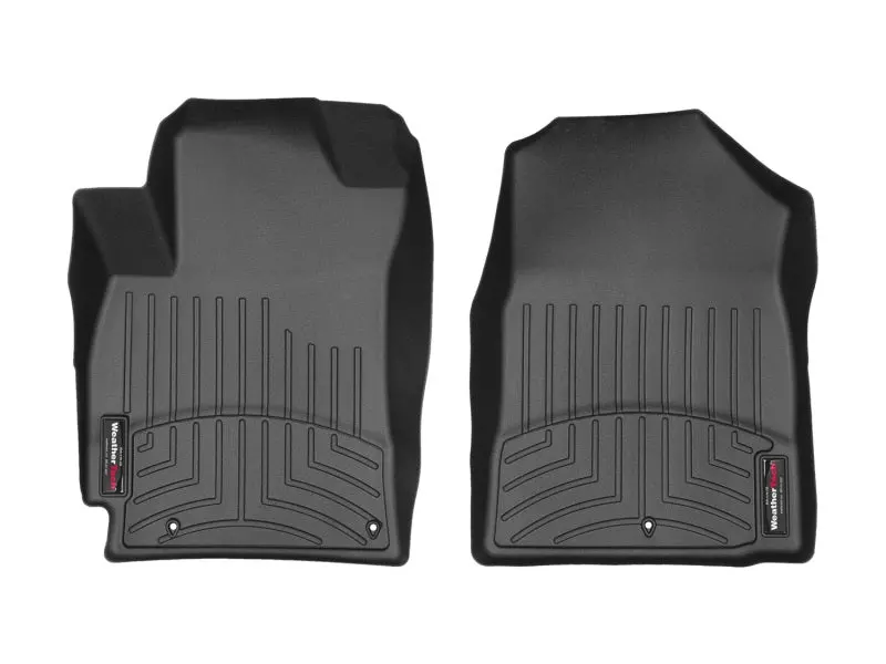 Weathertech Front Floorliner For 2017+ Hyundai Elantra Sedan – Black All-Weather Protection 1