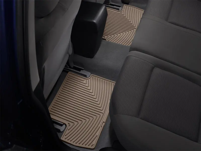 Weathertech Rear Floor Liners For 2009+ Nissan Murano – Tan Rubber Mats 1