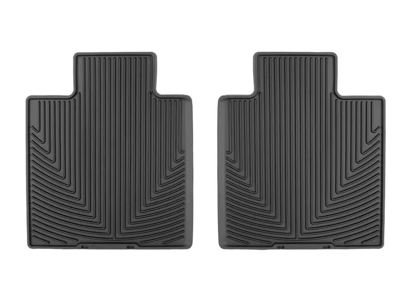 Weathertech Rear Floor Mats For 2022–2024 Toyota Tundra & Tundra Hybrid — Heavy-Duty Rubber, Black 1