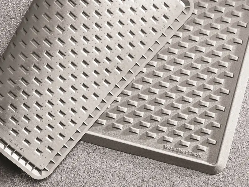 Weathertech Universal Indoor Mat – 24 X 39 Inches, Grey Non-Slip Surface 1