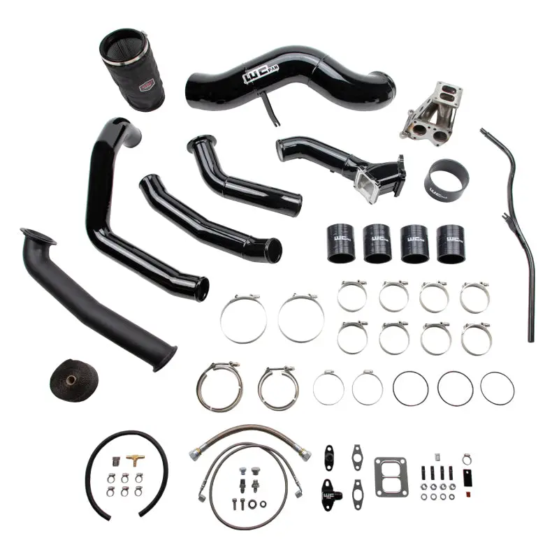 Wehrli Gunmetal Single Turbo Installation Kit For 2001–2004 Duramax Lb7 S400 Engines 1