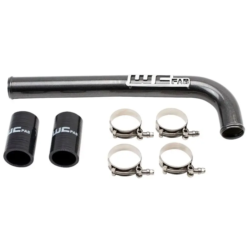 Wehrli Upper Coolant Pipe For 2010–2018 Dodge 6.7L Cummins – Red Finish, Excludes Dual-Rad/Twin Cp3 Models 1