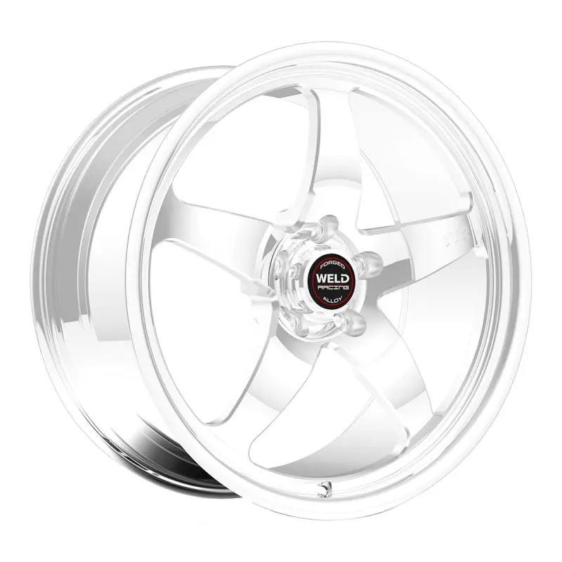 Weld S71 15X11.33-Inch Polished Aluminum Wheel – 5X4.5 Bolt Pattern, 6.5-Inch Backspace, Low-Pad Design (Non-Beadlock) 2