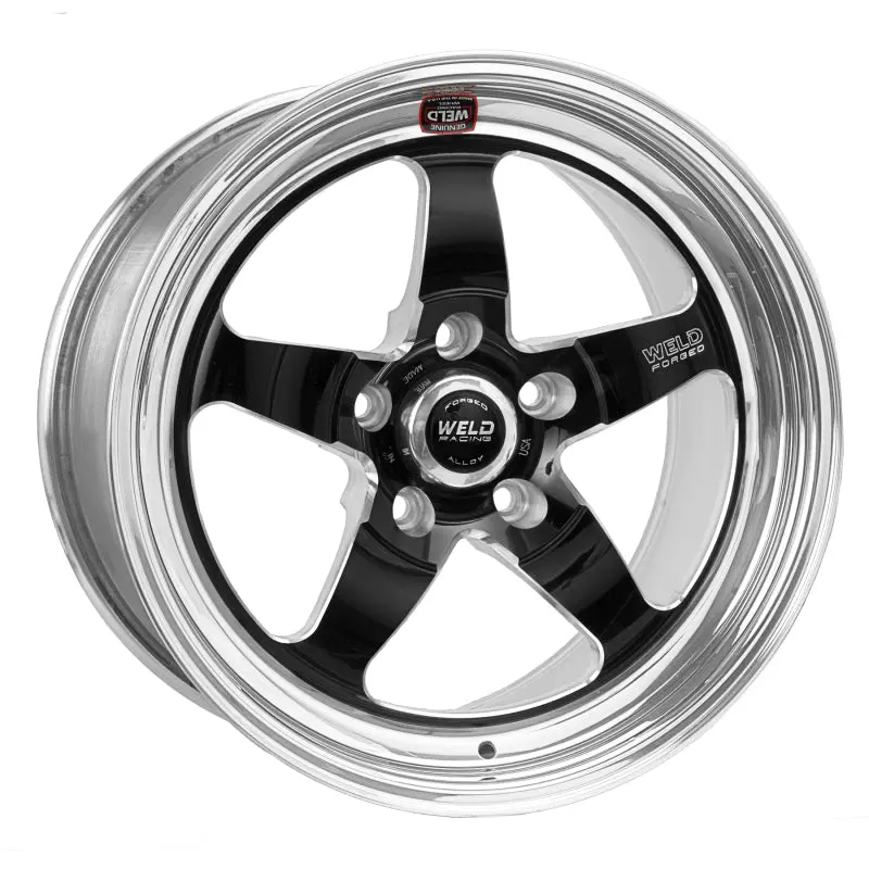 Weld S71 18X5.5 / 5X120Mm Bp / 2.7In. Bs Black Wheel (Medium Pad) - Non-Beadlock 1