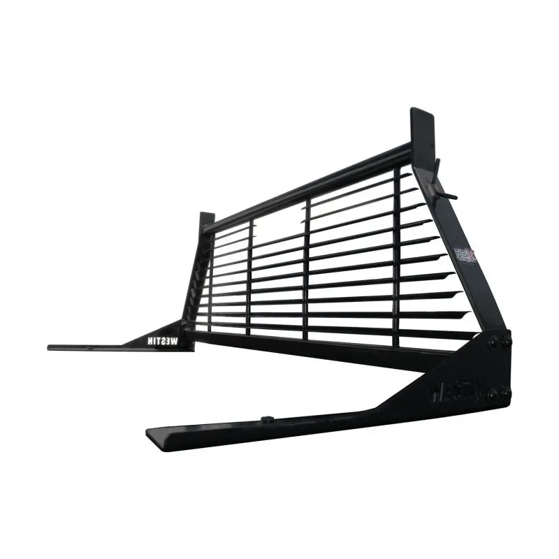 Westin Heavy-Duty Headache Rack — Universal Fit For 1999–2018 Chevy Silverado, Gmc Sierra, Ford, And Toyota Hd Trucks — Matte Black Finish 1