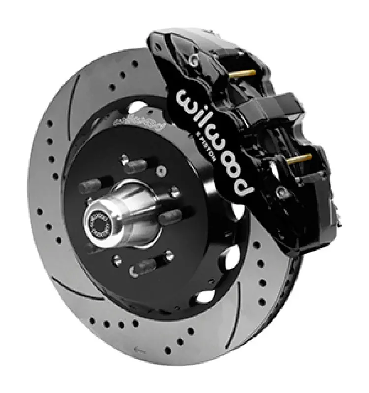 Wilwood Front Brake Conversion Kit – Includes 2" Drop Spindles For 1955–1957 Chevrolet 1