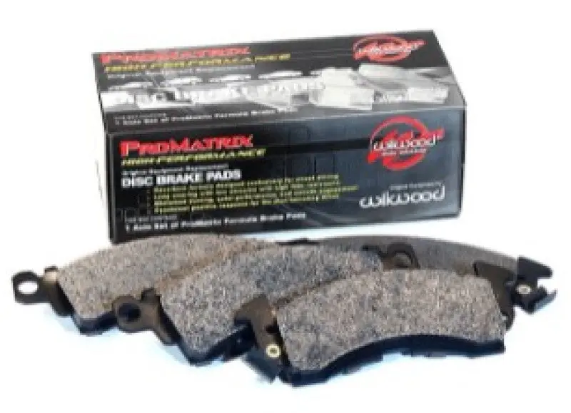 Wilwood Promatrix D969 Brake Pad Set – High-Performance Street & Track Compound 1