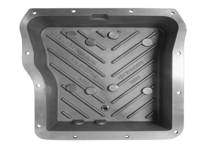 Yukon High-Capacity Aluminum Transmission Pan For Gm 2500/3500 Trucks – Fits 2001–2019 Allison Units 1